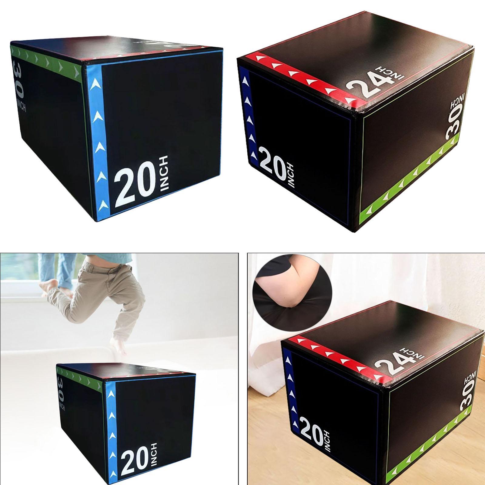 Box Jump Plyo - Boîte de saut 3 en 1,