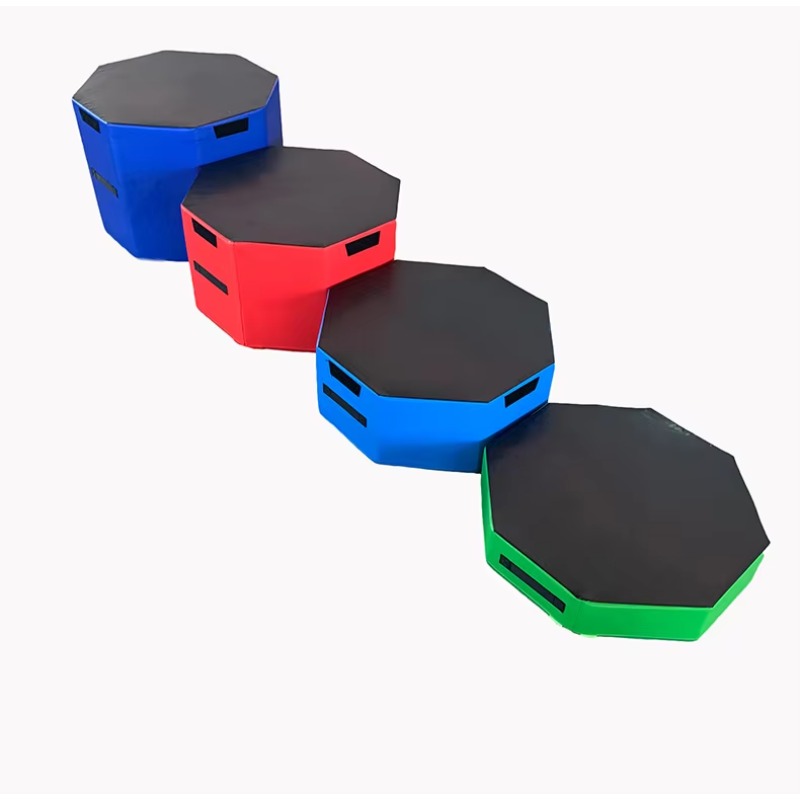 Box Jump Plyo - Boîte de saut octogonale souple 4-en-1