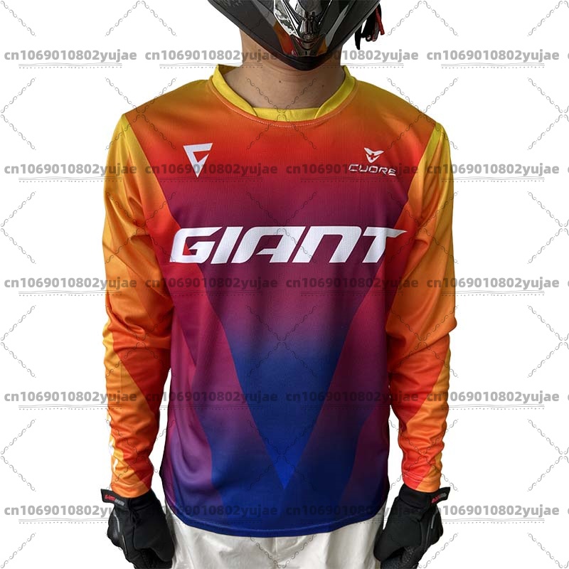 Crossfit Gear For Men - Maillot de cyclisme géant à manches