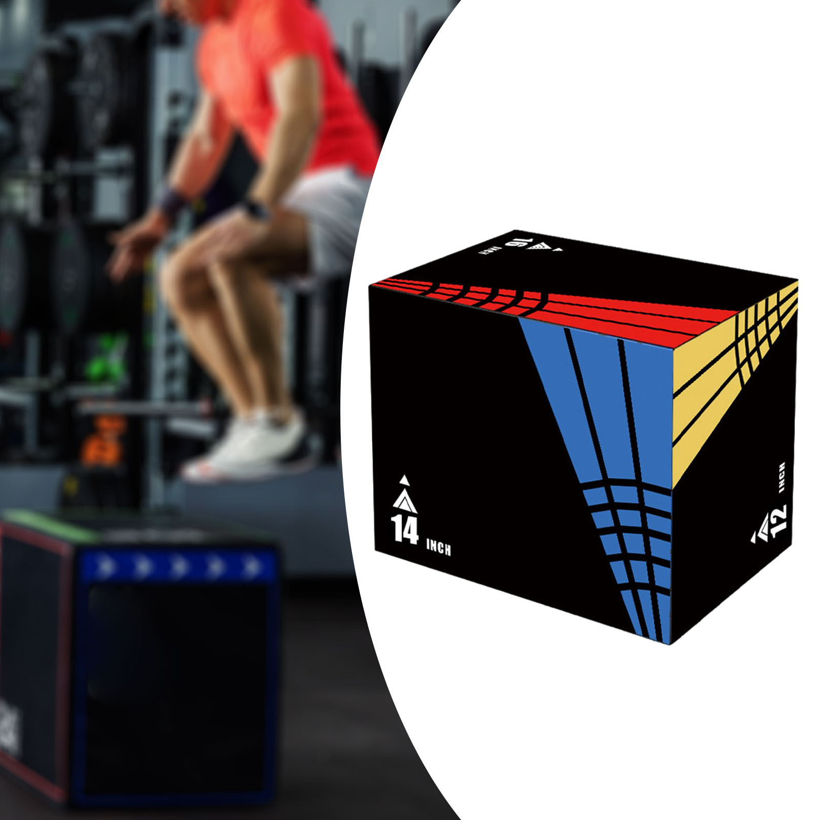 Boîte de saut 3 en 1, boîte st - Box Jump Plyo avis et prix
