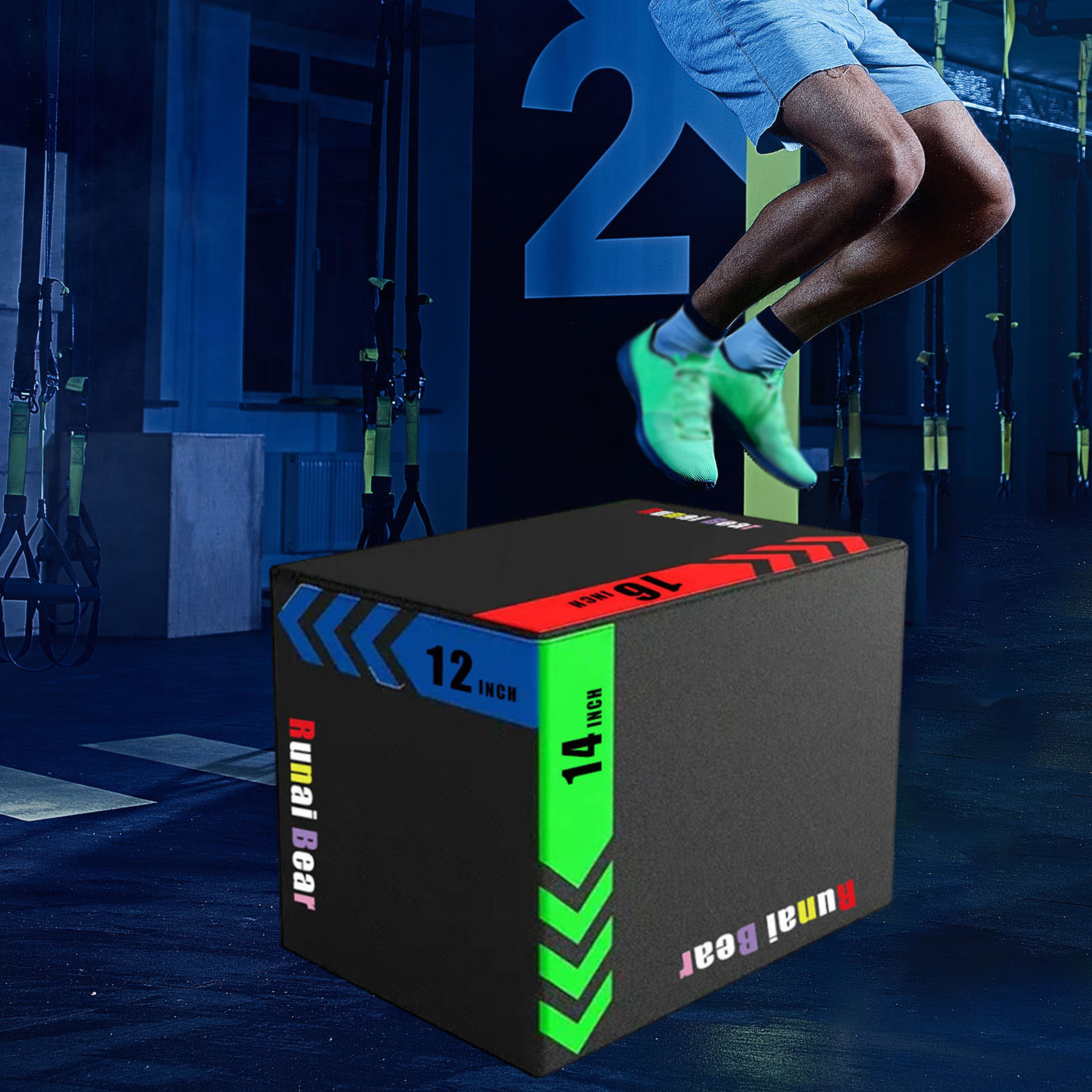 Boîte d'exercice de saut Plyo  - Box Jump Plyo avis et prix