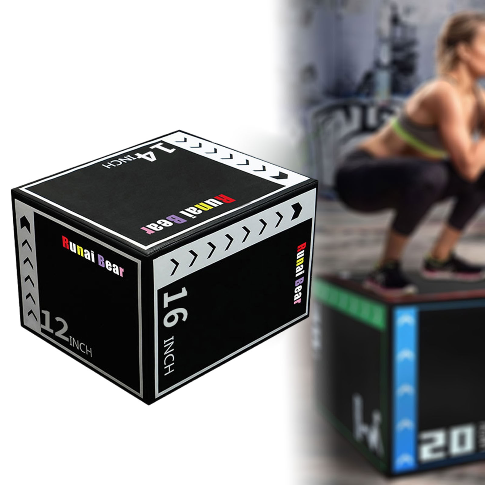 Boîte d'exercice de saut Plyo  - Box Jump Plyo avis et prix