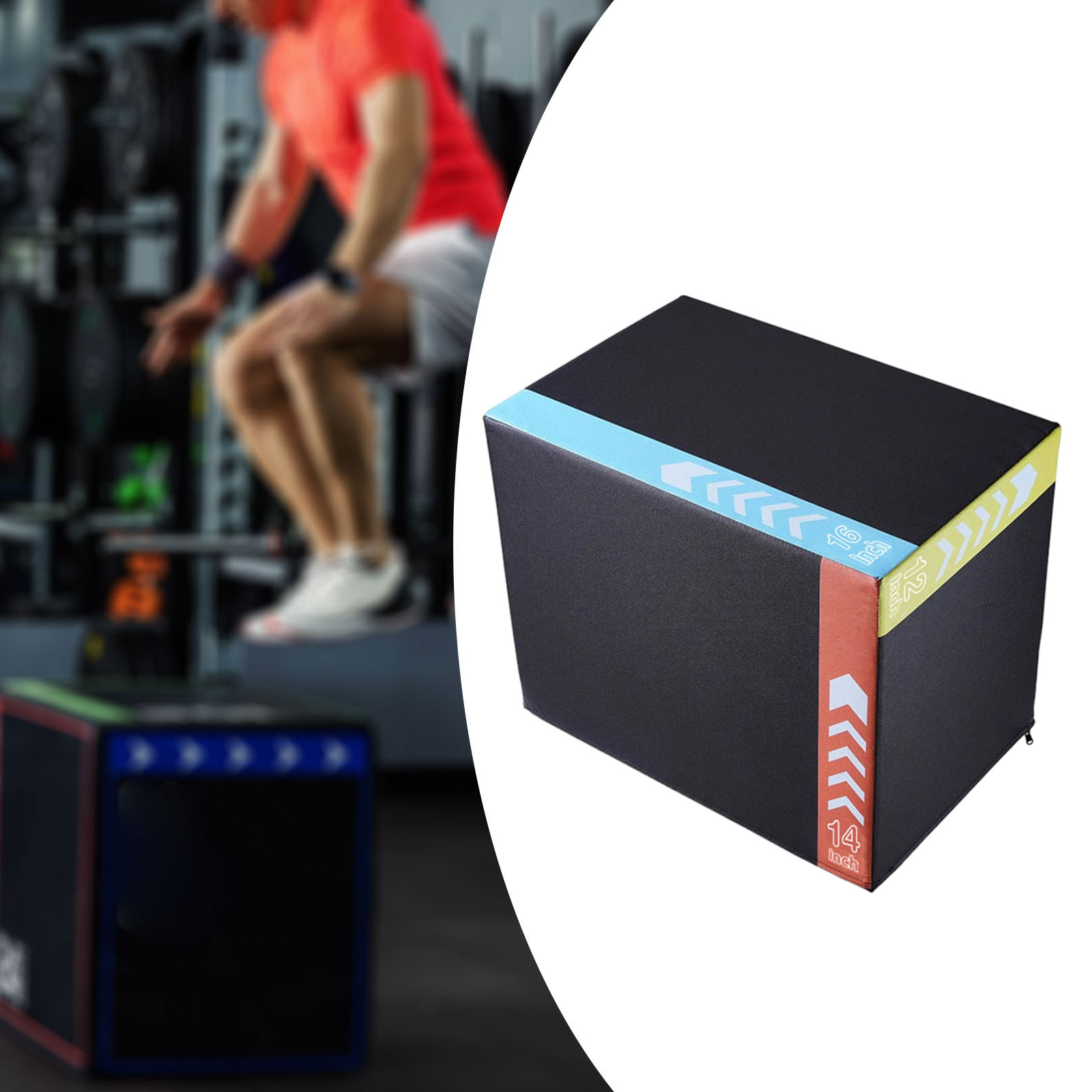Boîte d'exercice de saut Plyo  - Box Jump Plyo avis et prix