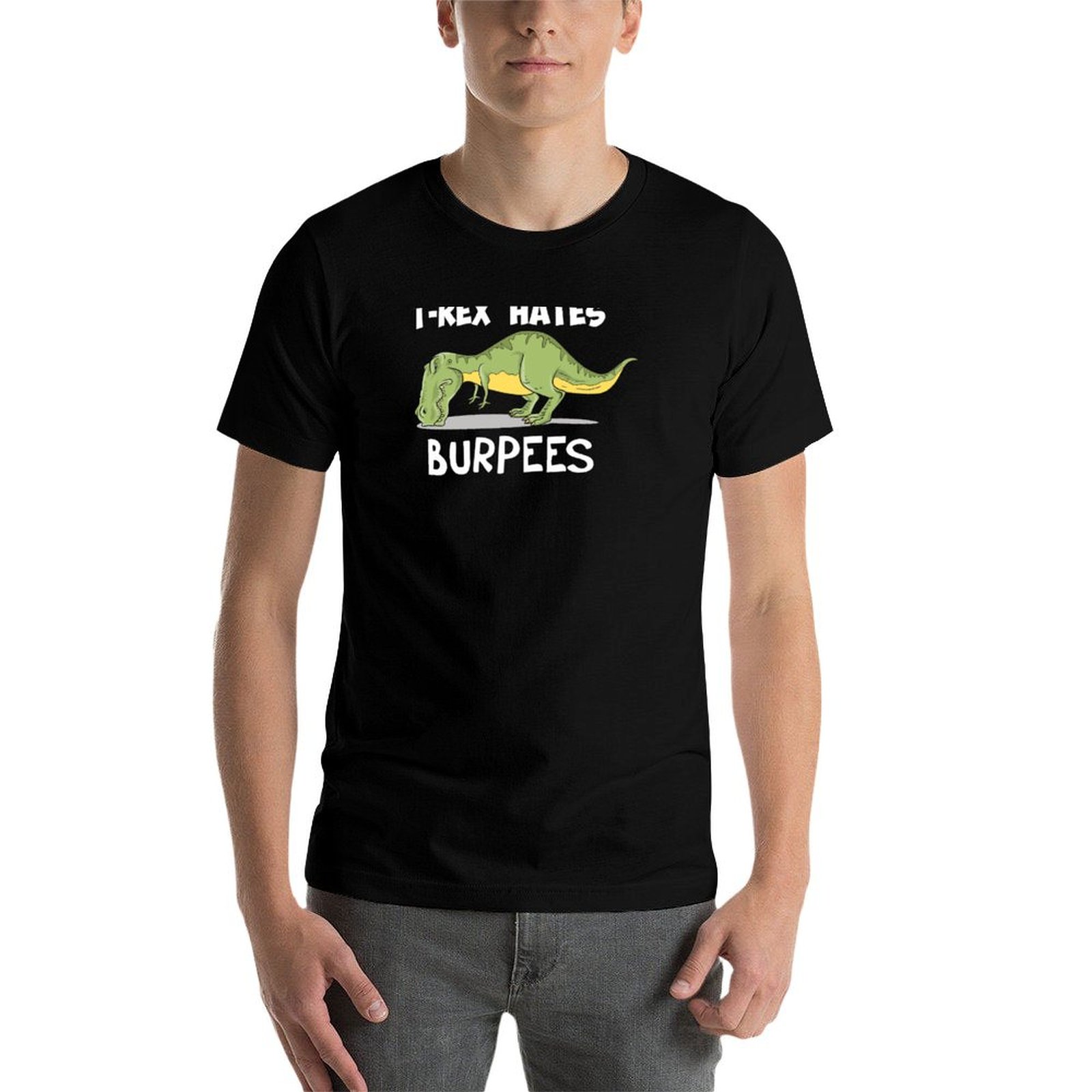 T-Rex Hates Burpees T-Shirt, t - Crossfit Mayhem avis et prix